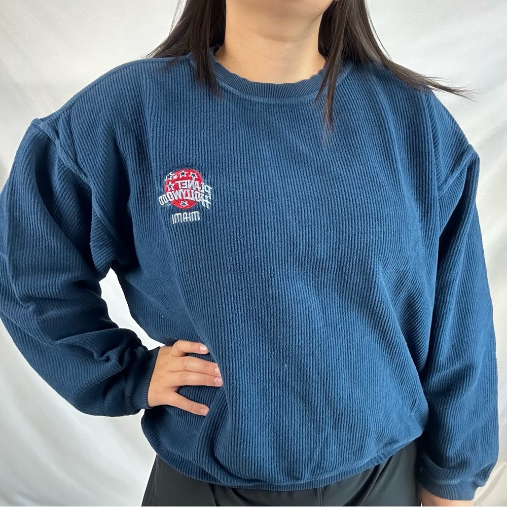 Planet Hollywood Miami Corduroy Crewneck